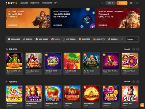 BigWin Casino: Bonus Cash & Extra Spins To Newcomers.